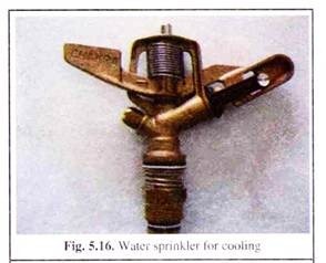 Water Sprinkler for Cooling