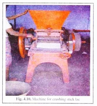 Machine for Crushing Stick Lac