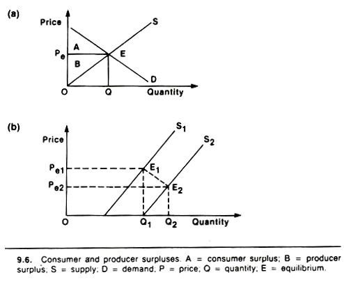 Consumer and Producer Surpluses